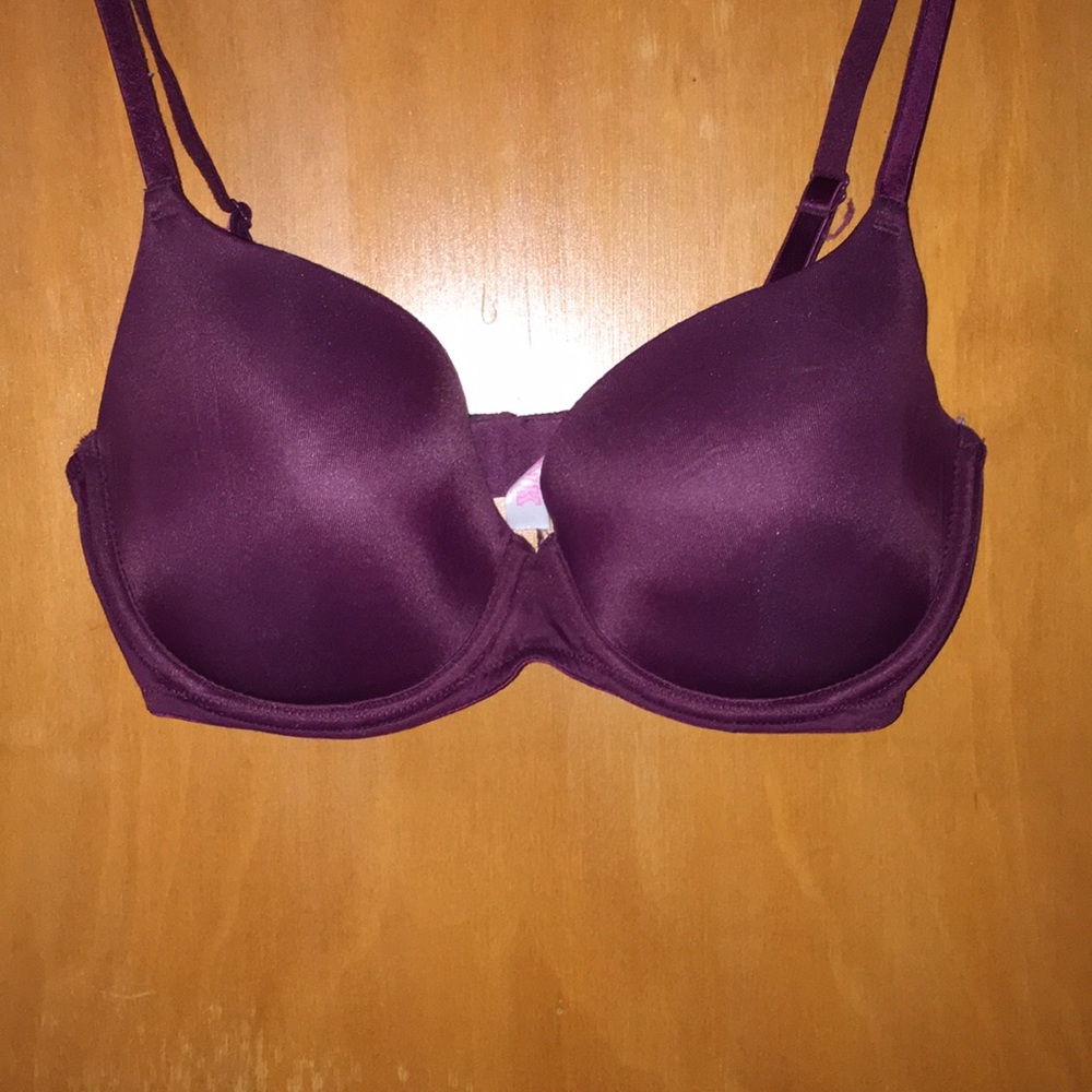 Burgundy/purple VS PINK bra- size 32D